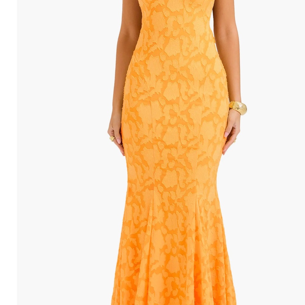 Joan-A Lace-Up Back Maxi Dress - House of CB